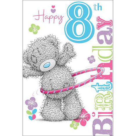 8th Birthday Girl Me to You Bear Card £1.69